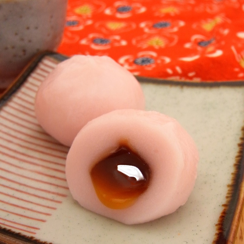 みたらしのタレ、団子、桜、信州スイーツ、春限定