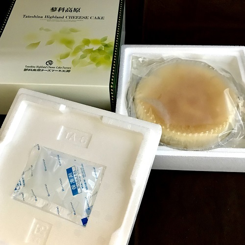 蓼科高原チーズケーキ、こだわりの一品、ネットショップ販売
